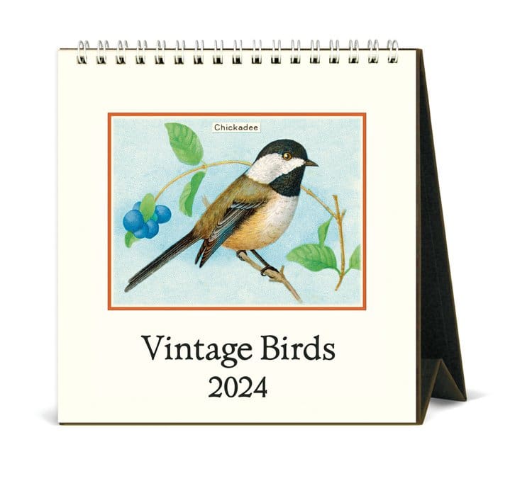 Cavallini 2024 Vintage Desk Calendars Bibelot