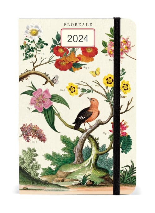 Cavallini Weekly Planner 2024 Floreale Bibelot