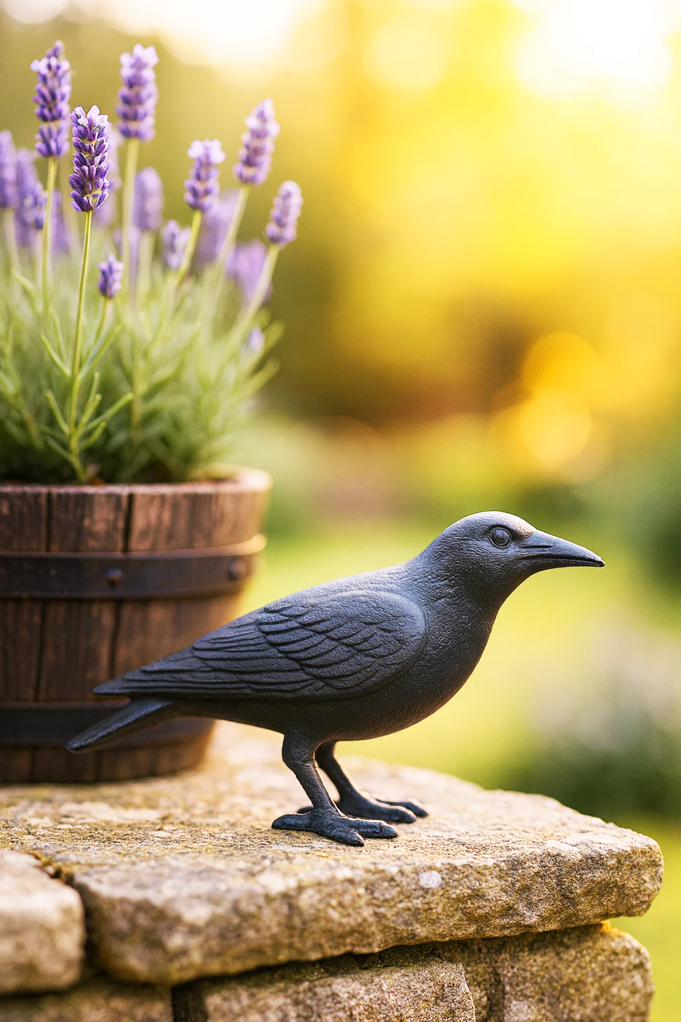 cast iron crow head up