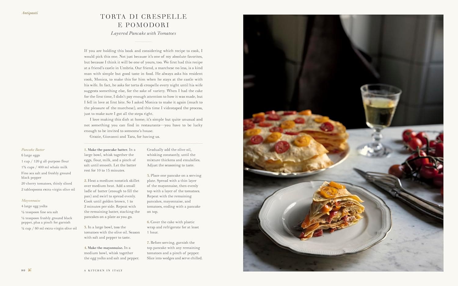 kitchen in italy inside