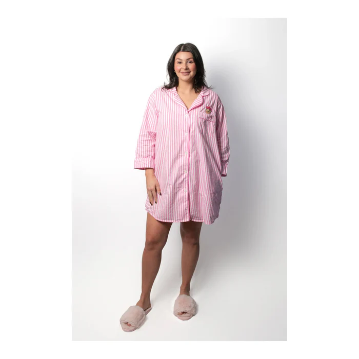 pink nightshirt