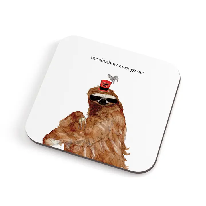 sloth coaster