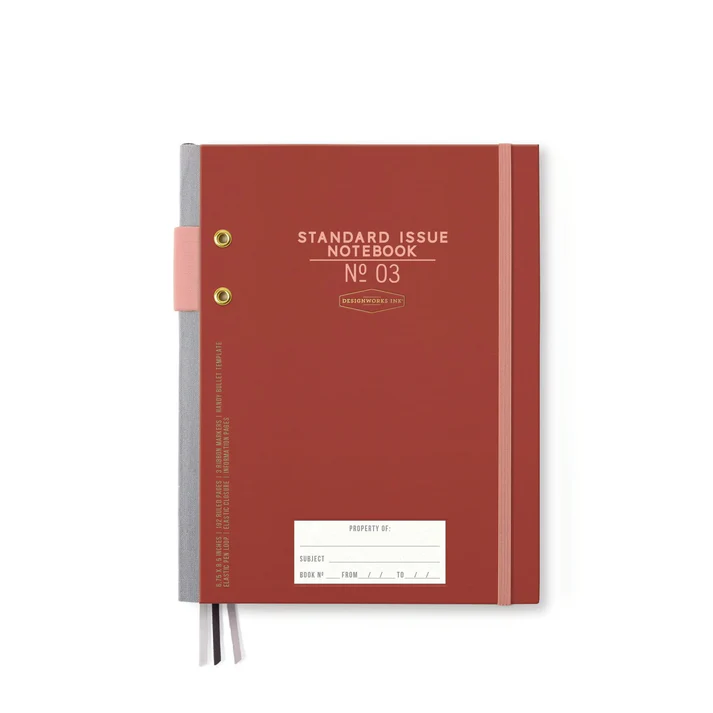 standard issue planner red