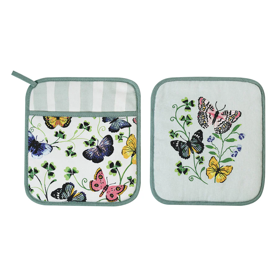 butterfly pot mitt