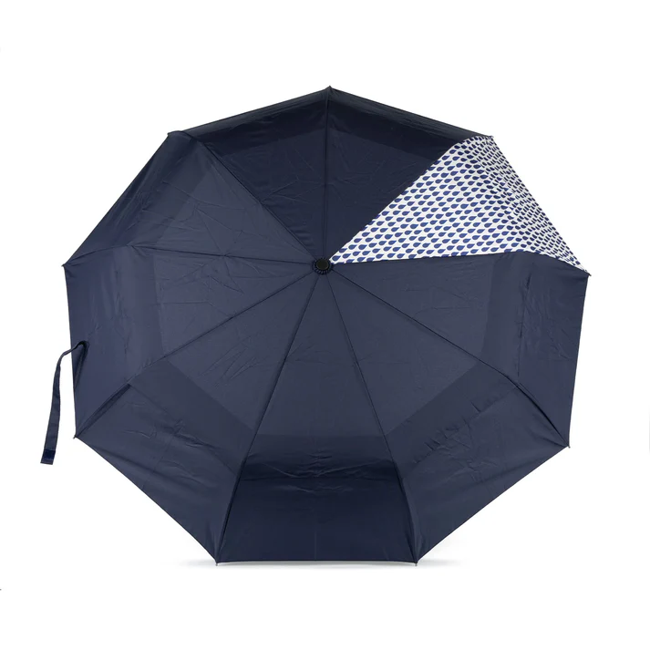 denim rain umbrella
